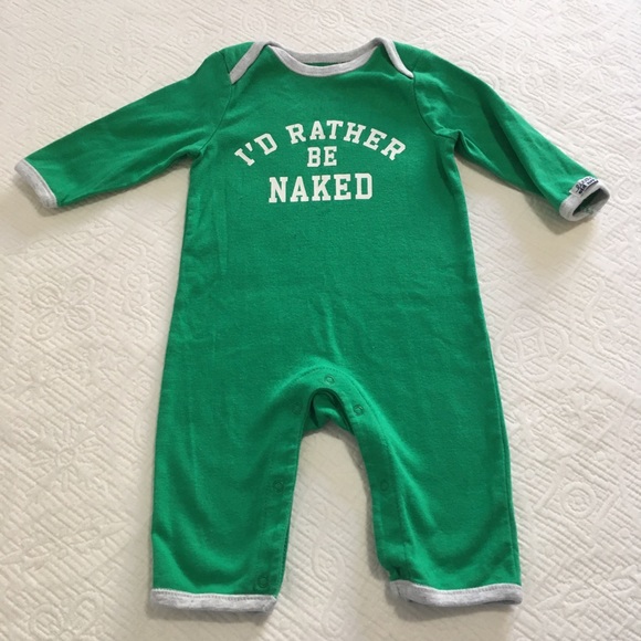 3-6m (5/$20) Green Romper by Old Navy - Picture 1 of 5